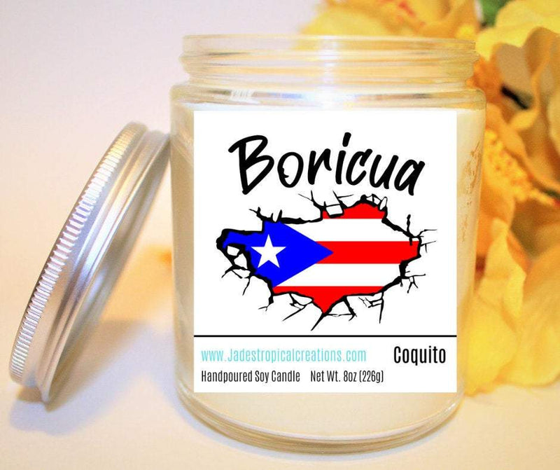 Boricua Spanish - Natural Soy Wax Candle