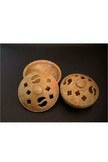 Carved 2 piece soapstone multi incense burner