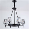 Hanging Ceiling Lamp Contemporary Antique Black - Ceiling Lamp - $1377.99
