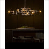 Designer Chandelier Ceiling Lamp -  Iron Steel Matrix - Chandelier - $8488.99