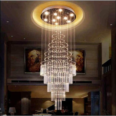 Hanging Chandelier Ceiling Lamp - Double Spiral - Ceiling Lamp - $1799.99