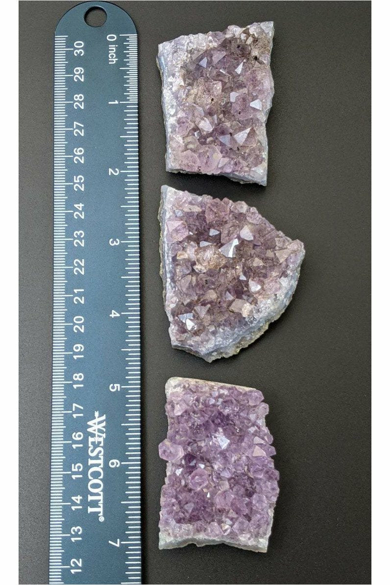 Raw Amethyst Druzy Cluster