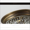 European Antique Gold Crystal Ceiling Lamp - Ceiling Lamp - $1782.99