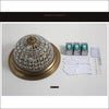 European Antique Gold Crystal Ceiling Lamp - Ceiling Lamp - $1782.99