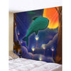 Breaching Whale Theme Wall Tapestry Decor