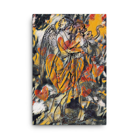 Cupid and Psyche Canvas by Gianneli - Wall Art - $1262.99
