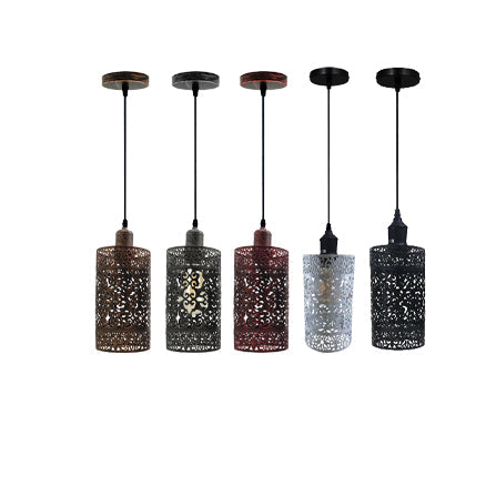 Vintage Industrial Metal Cage Model 6 - Pendant Lights - $134.99