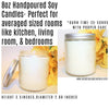 Natural Soy Wax Candle - Mom Sorry If I was an... Funny Mother's Gift