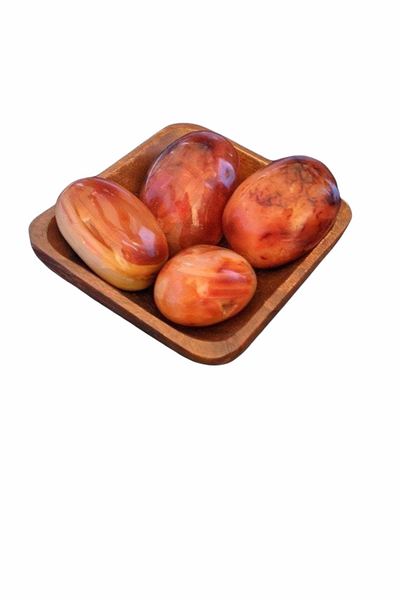 Tumbled Carnelian Gallet stones
