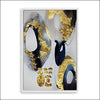 Gold Foil Marble Framed  Canvas Painting - Framed Canvas Painting - $173.99