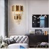 Golden Crystal Modern Wall Lamp - Wall Lamp - $1025.99