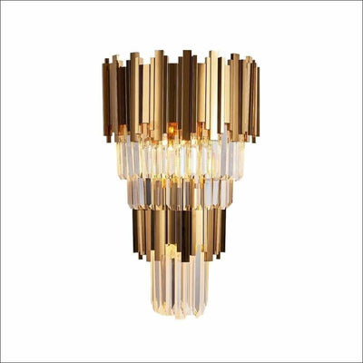 Golden Crystal Modern Wall Lamp - Wall Lamp - $1025.99