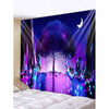 Night Scene Theme Tapestry Wall Decor