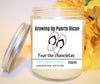 Natural Soy Wax Funny Scented Candles - Growing Up Puerto Rican...