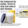 Natural Soy Wax Funny Scented Candles - Growing Up Puerto Rican...