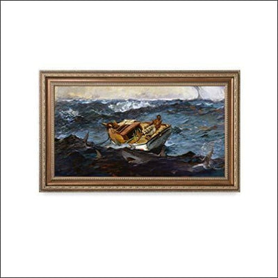 The Gulf Stream Framed - Canvas Wall Art - Framed Canvas Painting - $430.99
