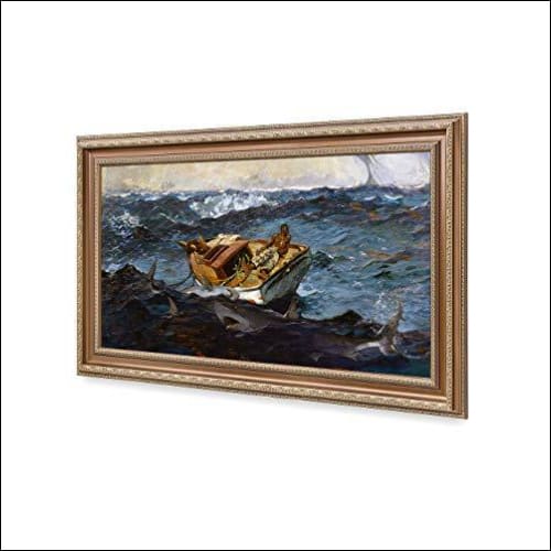 The Gulf Stream Framed - Canvas Wall Art - Framed Canvas Painting - $430.99
