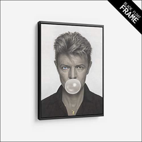 Framed Gum David Bowie Canvas Painting - Framed Canvas Painting - $1317.99