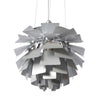 Gunda Pendant Light - White / Silver - Pendant Lamp - $1798.99