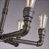 Iron Retro Ceiling Lamp - Handmade Wrought - Ceiling Lamp - $1090.99