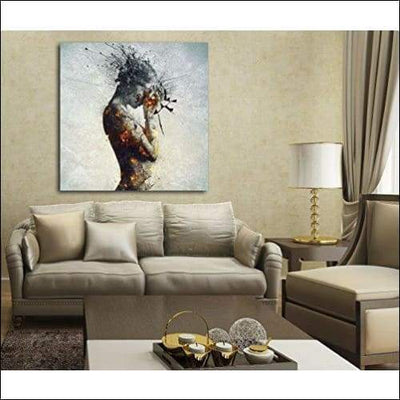 Home Deliberation Framed Canvas Painting - Framed Canvas Painting - $778.99