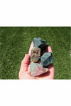 Raw Bloodstone (Heliotrope) Powerful Healing Crystal - 1 pc