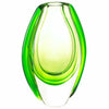 8.5" Light Green Art Glass Vase