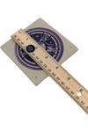 Pentacle incense stick holder tile