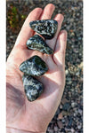 Polished Indigo Gabbro Crystals