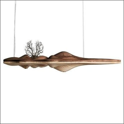 Japanese Ash Ceiling Lamp - Wood Pendant - Ceiling Lamp - $7395.99