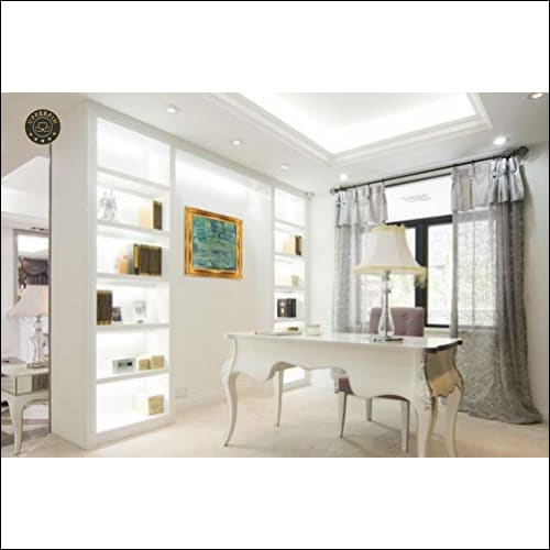 Japanese Gold Framed Canvas Painting - Footbridge Victorian - Framed Canvas Painting - $1141.99