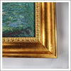 Japanese Gold Framed Canvas Painting - Footbridge Victorian - Framed Canvas Painting - $1141.99