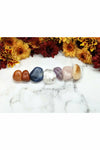 Tumbled Chakra crystals set - large 7 pieces