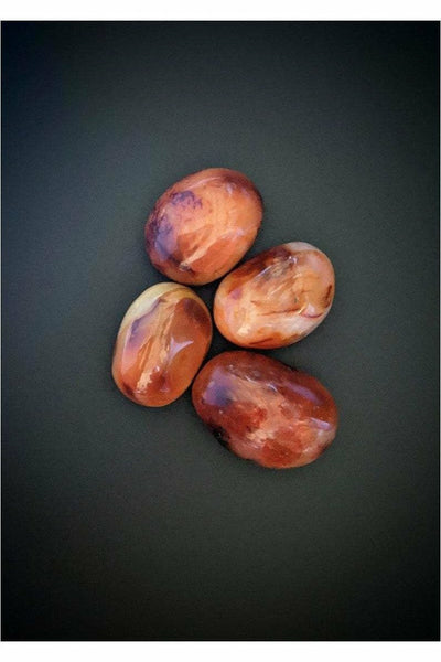 Tumbled Carnelian Gallet stones