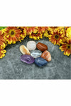 Tumbled Chakra crystals set - large 7 pieces