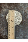 Metal altar tile - incense cone burner