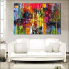 Modern Colors Framed Canvas Painting - Framed Canvas Painting - $7317.99