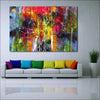 Modern Colors Framed Canvas Painting - Framed Canvas Painting - $7317.99