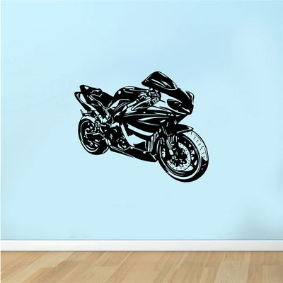 Motorcycle for Life - Decorative Wall Sticker Decal