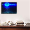 Moon Cloud Ocean Framed LED Canvas Painting - LED Framed Canvas Painting - $313.99