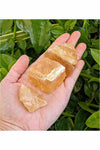 Raw Honey Calcite Healing Crystals
