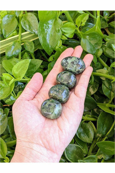 Polished Nephrite Jade Crystals