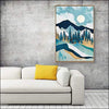 Nordic Mountains Framed Canvas Painting - Framed Canvas Painting - $337.99
