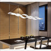 Hanging Acrylic Ceiling Lamp - Ocean Waves - Ceiling Lamp - $849.99