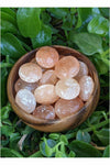 Orange selenite crystal 1 pc