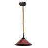 Pendant Light cone Shade With Hemp Rope - Hemp_Rope_Lamp_Lighting - $92.99