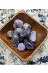 Tumbled Banded Amethyst crystals
