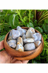 Blue Chalcedony Tumbled stones