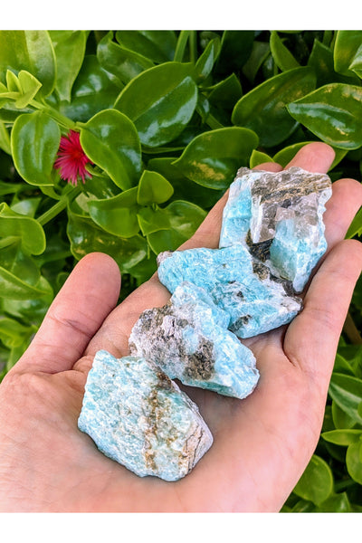 Rough Amazonite Crystals