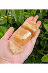 Raw Honey Calcite Healing Crystals